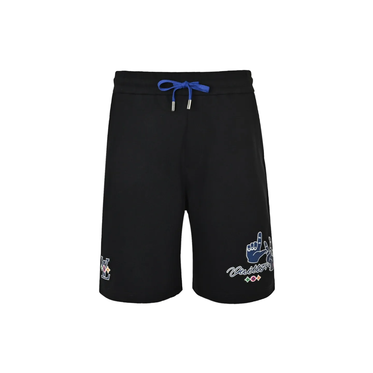 Louis Vuitton/Louis Vuitton 26ss LV gesture letter print shorts